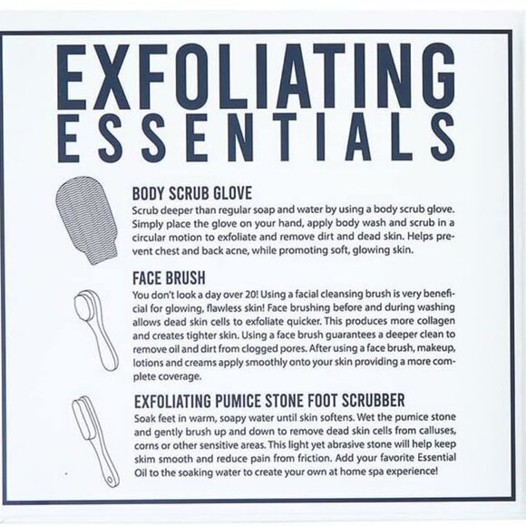 Exfoliating Essentials Gift Set, Comes in Box ready for gifting, New with Tags - Picture 3 of 3